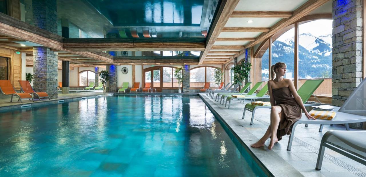 Cgh Residences & Spas Les Chalets D'Angele Chatel Luaran gambar