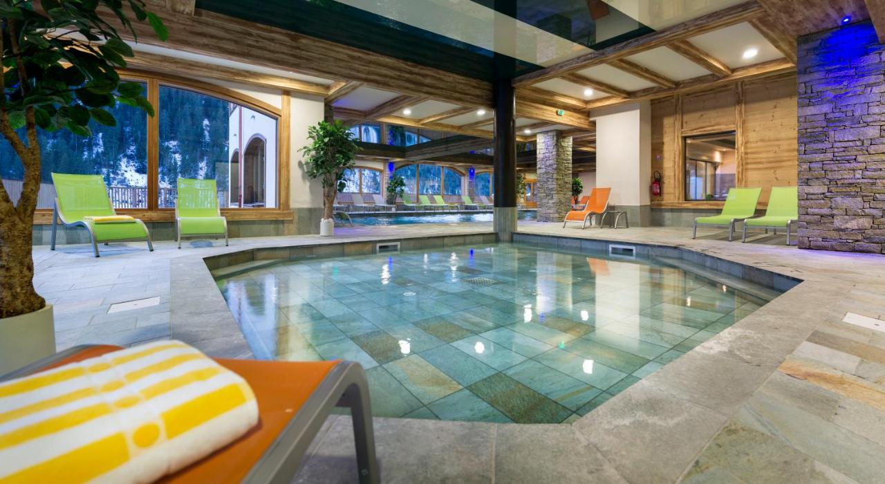 Cgh Residences & Spas Les Chalets D'Angele Chatel Luaran gambar