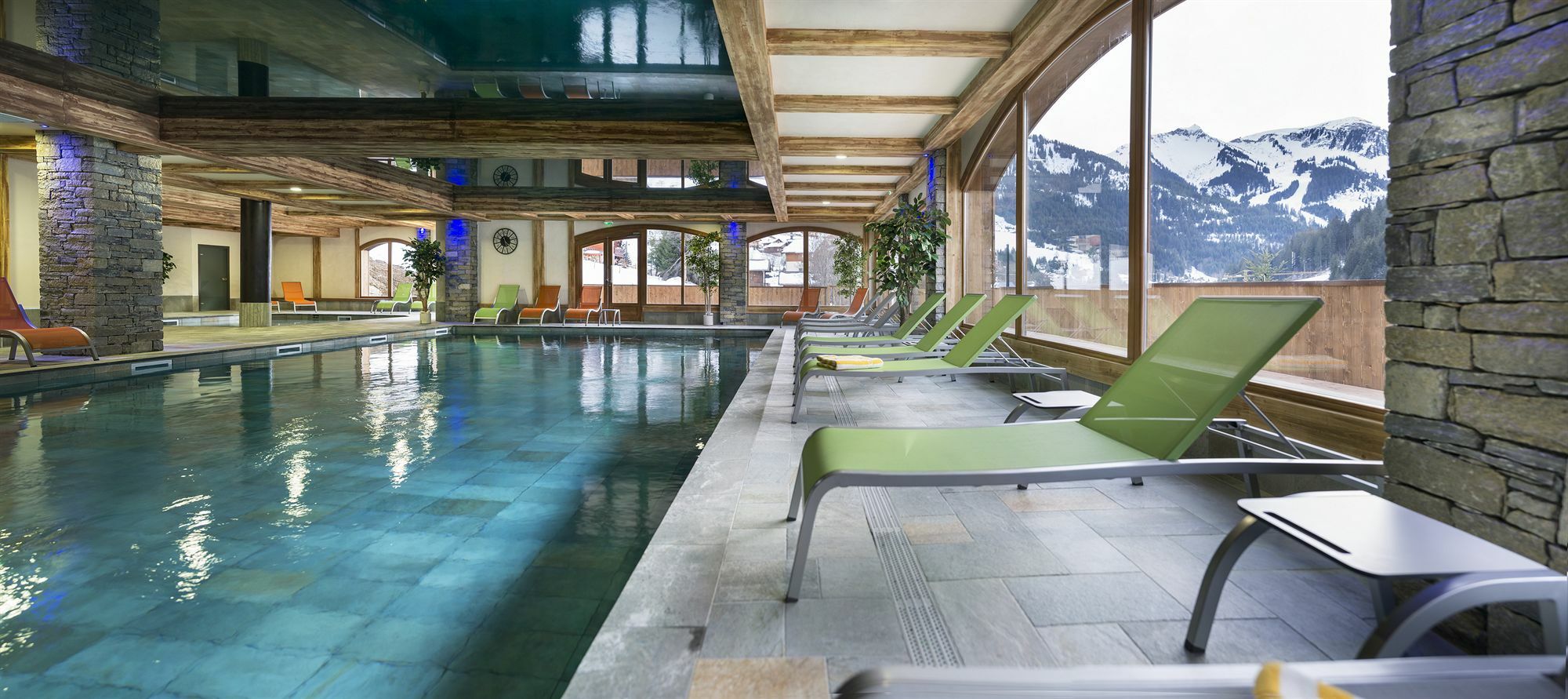 Cgh Residences & Spas Les Chalets D'Angele Chatel Luaran gambar