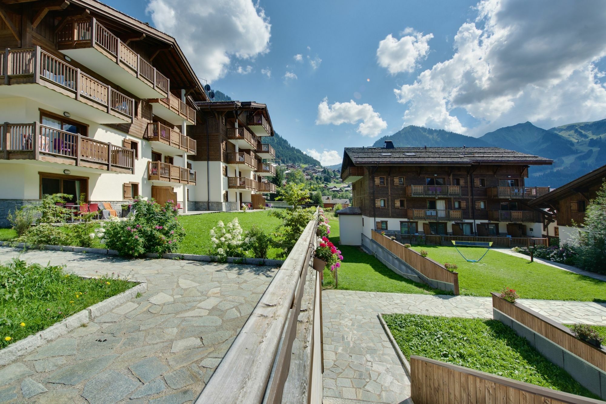 Cgh Residences & Spas Les Chalets D'Angele Chatel Luaran gambar