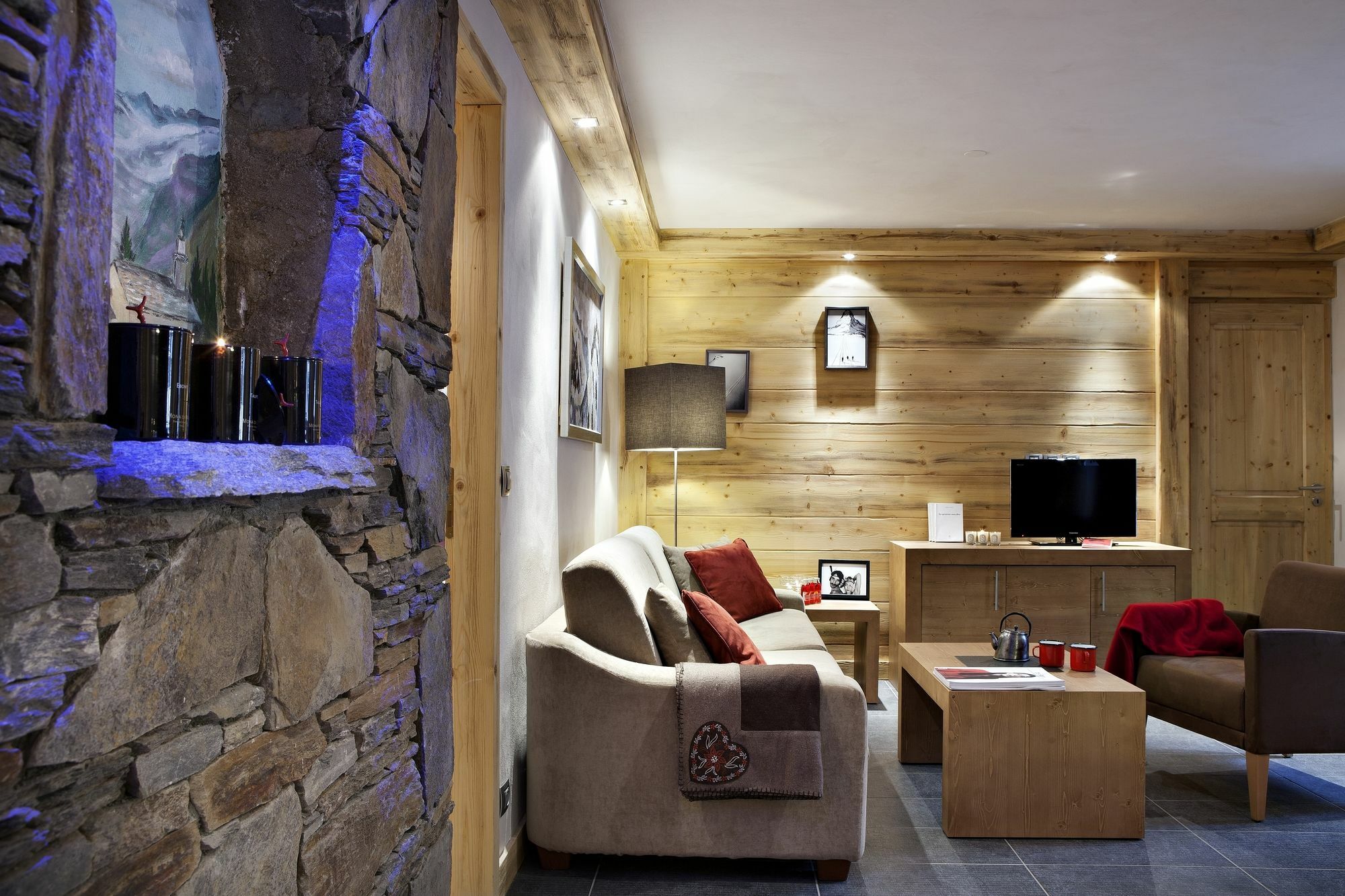 Cgh Residences & Spas Les Chalets D'Angele Chatel Luaran gambar